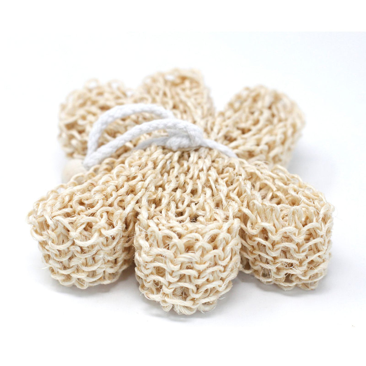 Sisal Exfoliating Star Scrub | Natural Body Sponge | Eco Bath Gift | Amber & Calm