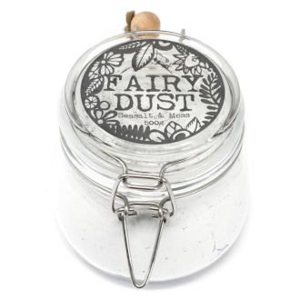 Agnes & Cat Sea Salt & Moss Fairy Dust Bath Powder | 500g | Vegan Luxury Coastal Bath Gift