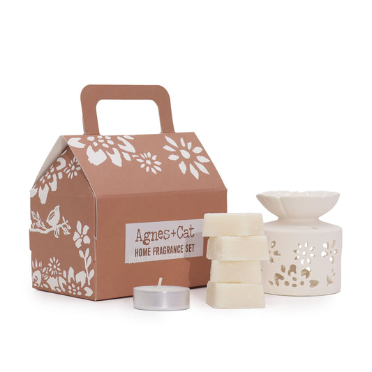 Agnes + Cat Moroccan Fragrance Gift Set – Wax Melts & Burner