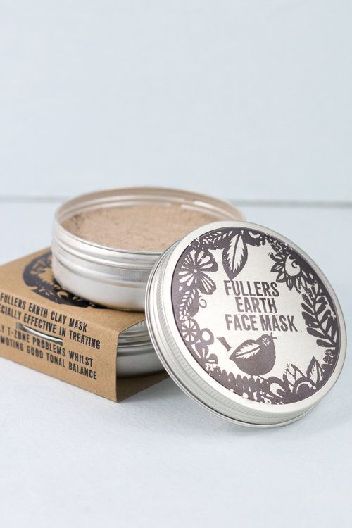 Agnes + Cat Fuller's Earth Face Mask | Deep Pore Cleanse | Aluminium Tin | Handmade in the UK