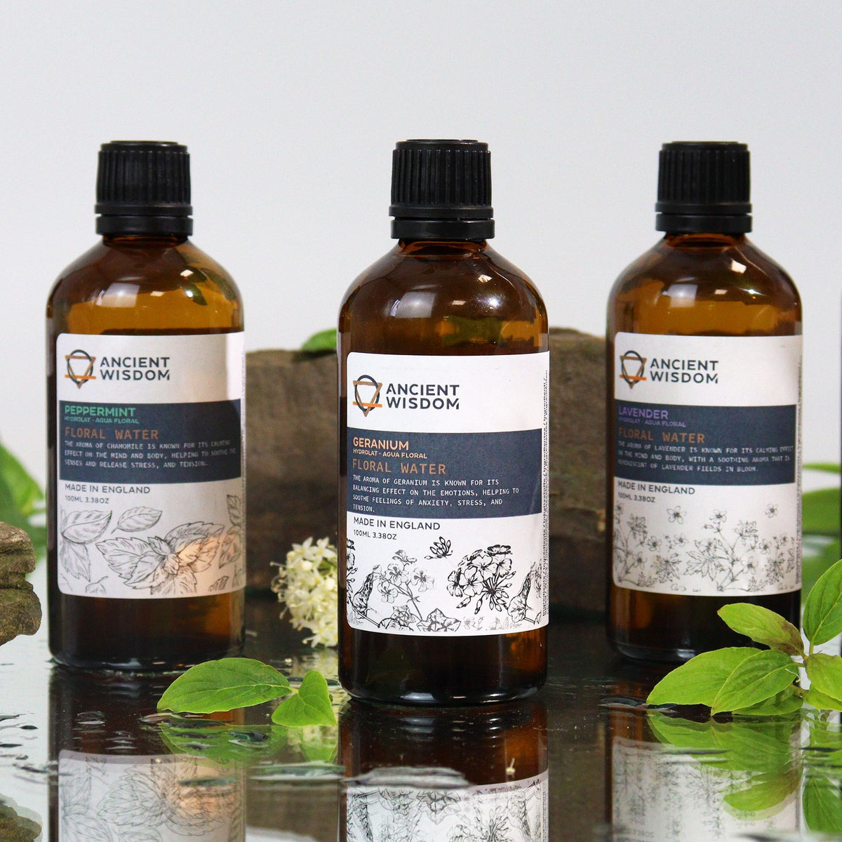 Lavender Hydrolat Floral Water 100ml | Natural Aromatherapy Mist & Sleep Aid