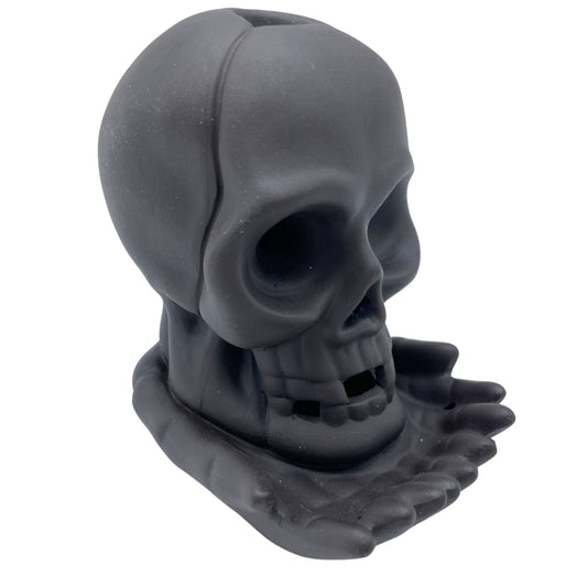 Weeping Skull LED Backflow Incense Burner | Gothic Halloween Décor