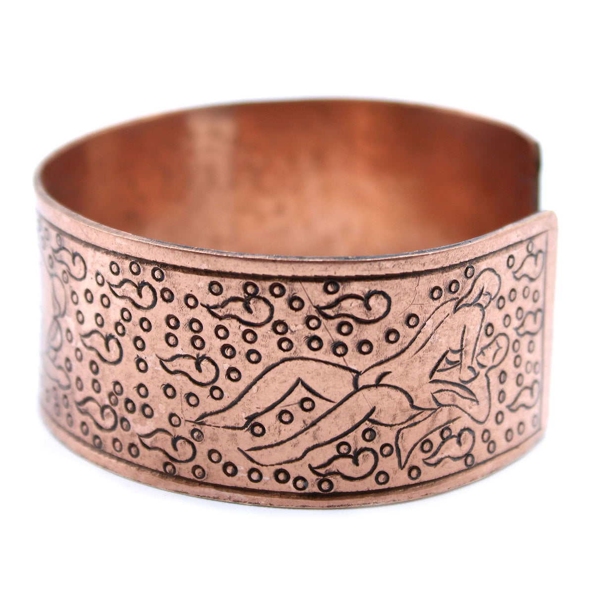 Copper Tibetan Kamasutra Mantra Bracelet