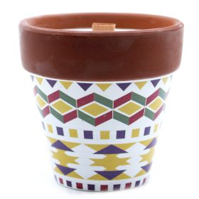 Geranium Herb Garden Candle | Wooden Wick Home Fragrance Gift