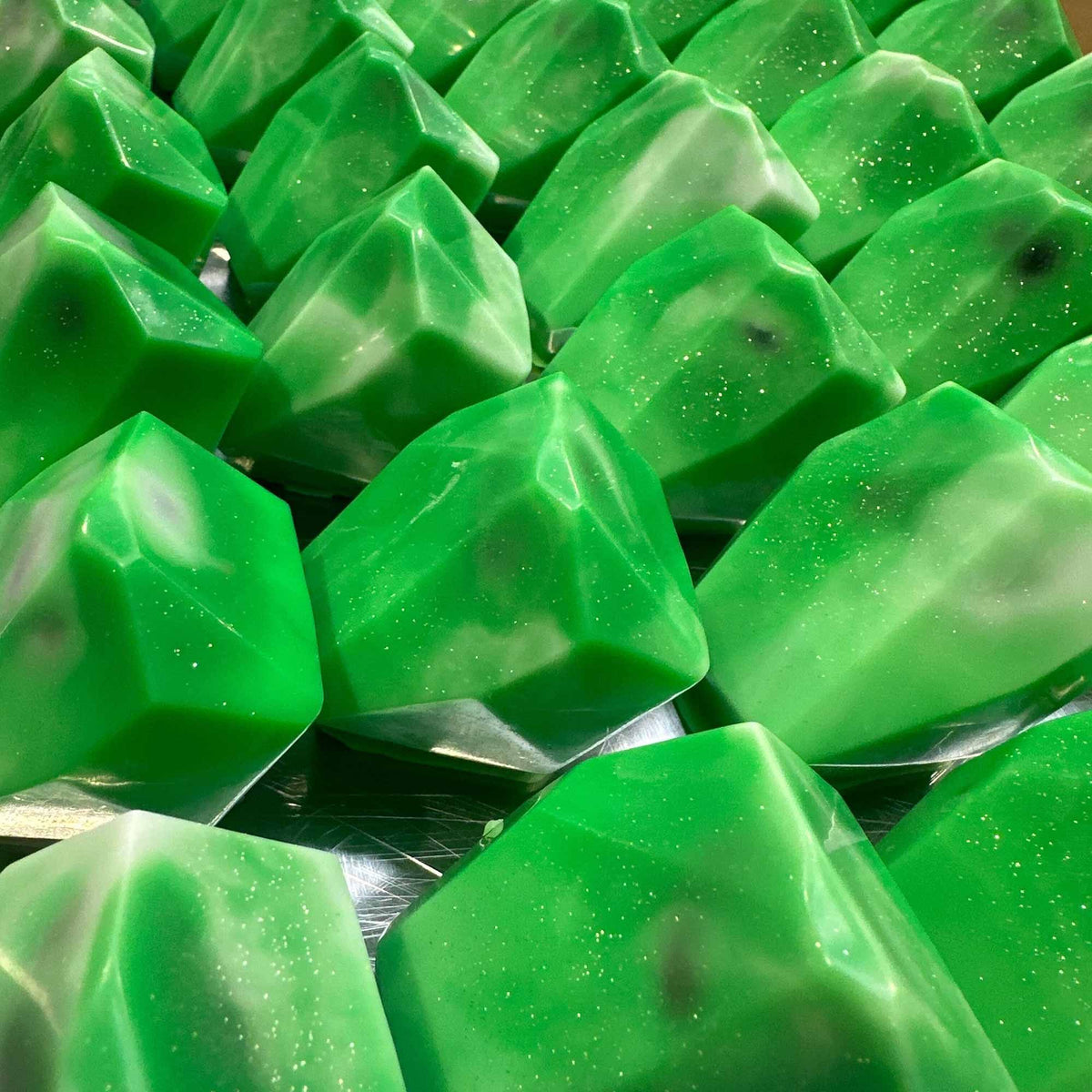 Crystal Elemental Soap | Earth | Gemstone Inside | Natural Handcrafted Soap | Gift for Her