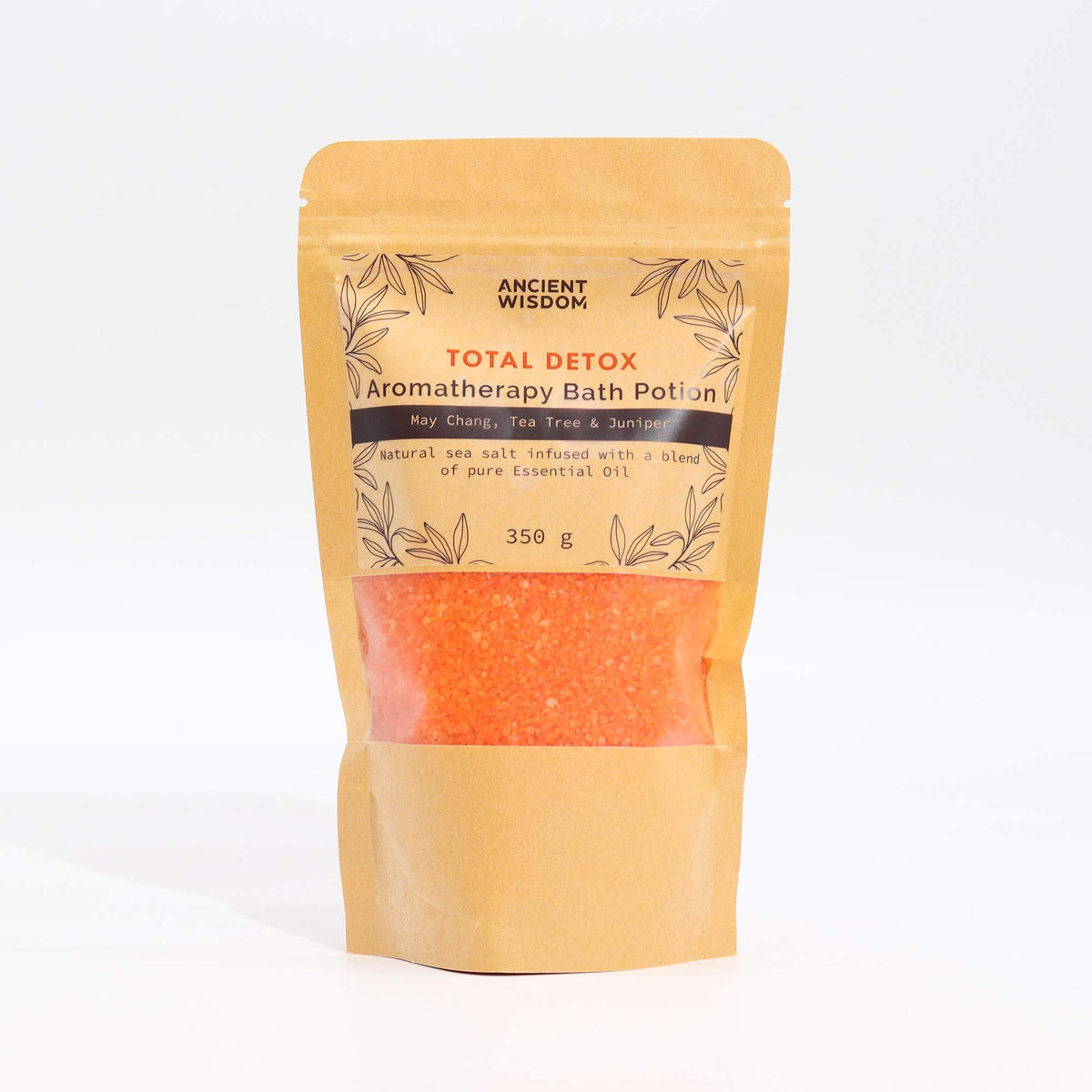 Aromatherapy Bath Potion in Kraft Bag 350g - Purify