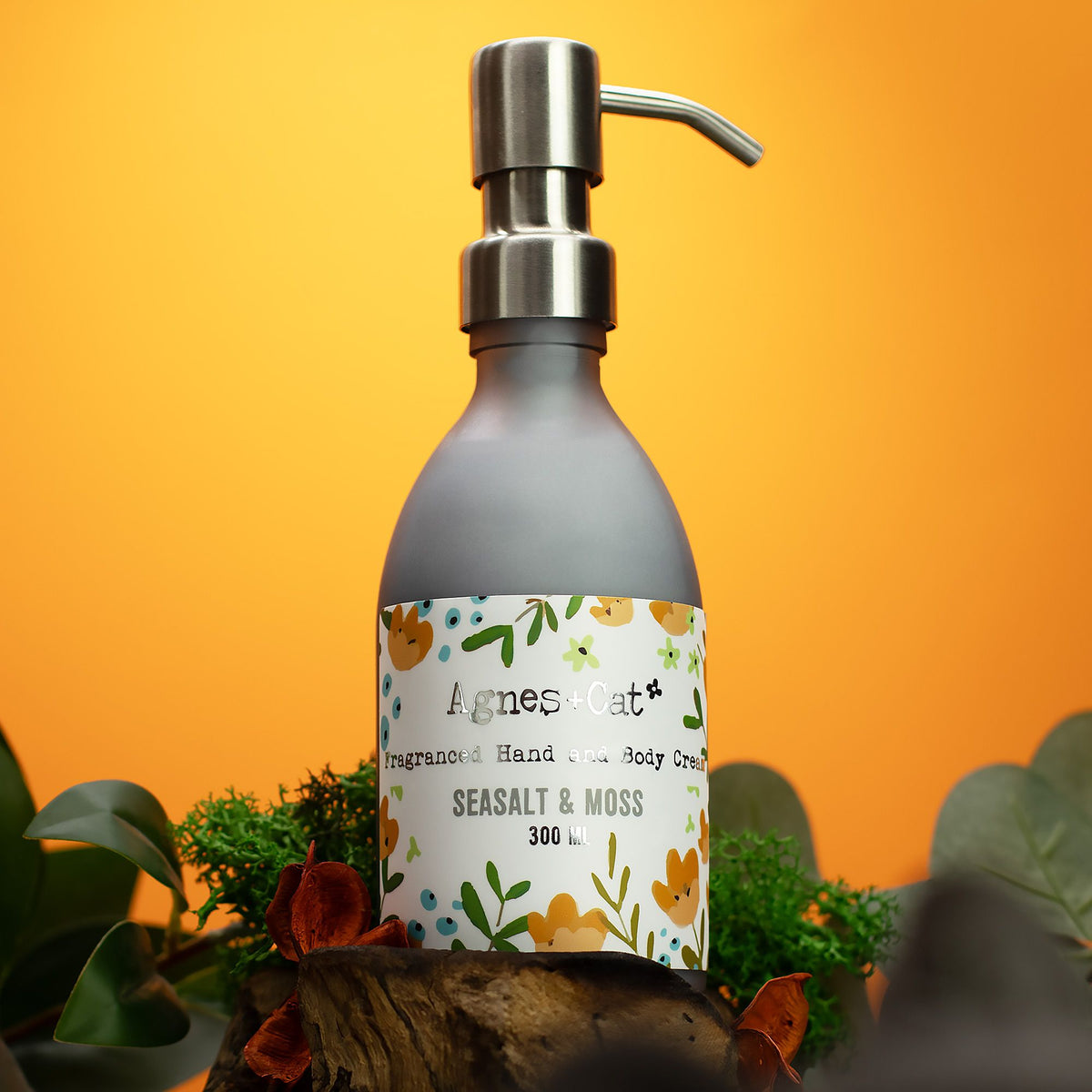 Agnes + Cat Sea Salt & Moss Hand & Body Cream | Coastal Moisturiser | Made in Sheffield