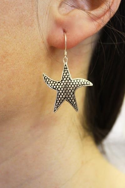 925 Silver Lizard Drop Earrings | Handmade in Thailand