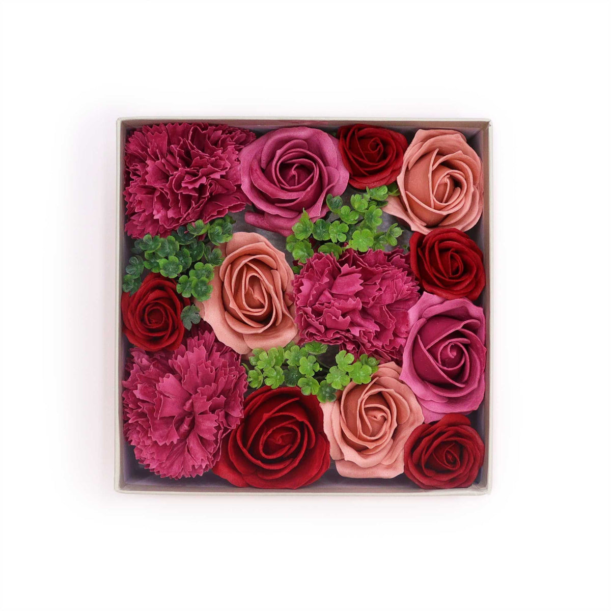 Vintage Roses Square Gift Box | Luxury Floral Gift | Birthday & Anniversary Gift for Her
