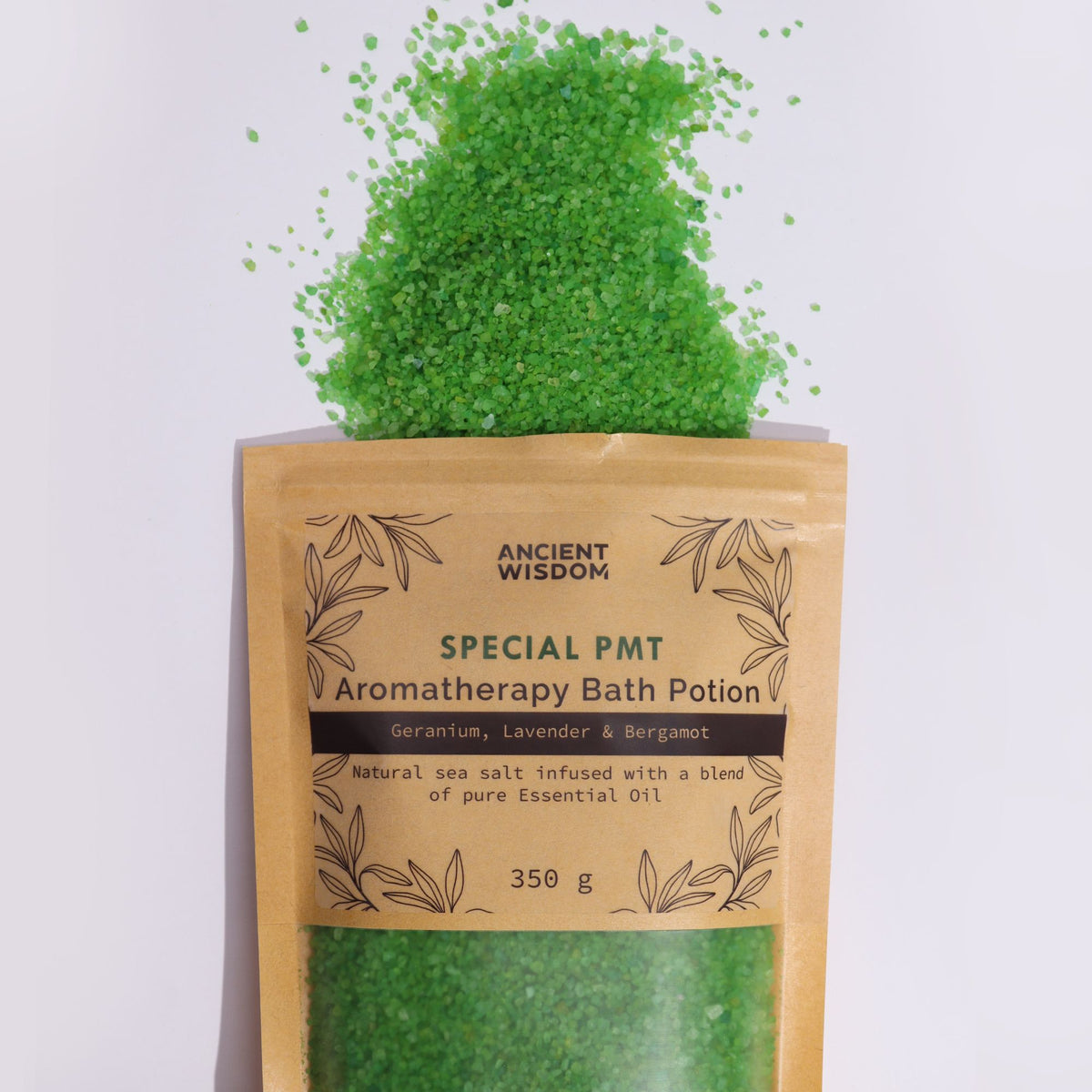 Aromatherapy Bath Potion in Kraft Bag 350g - Balance