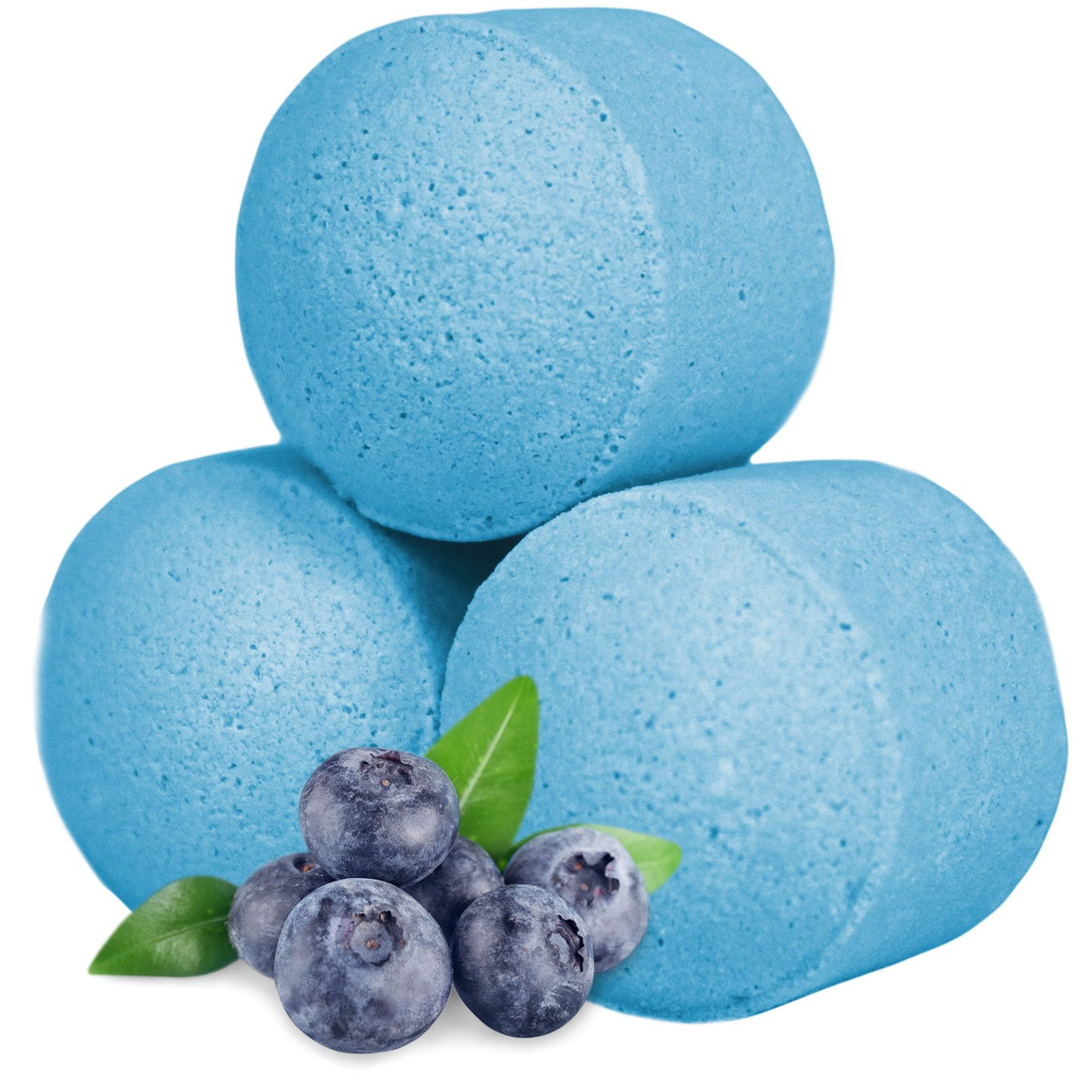 Blueberry Chill Pills Mini Bath Bombs | 1.3kg Box | Vegan Luxury Bath Gift | Handmade in England