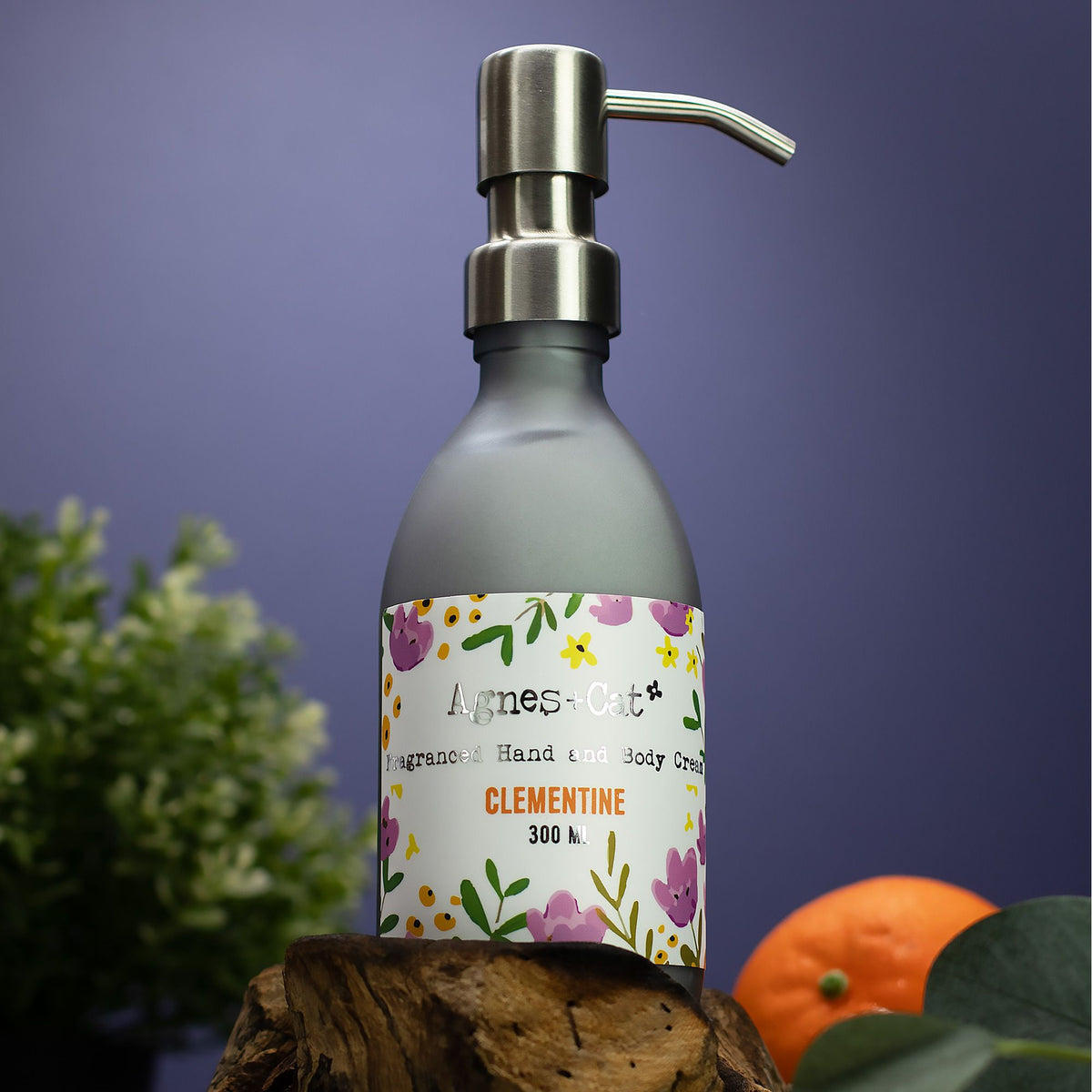 Agnes + Cat Clementine Hand & Body Cream | Citrus Moisturiser | Made in Sheffield