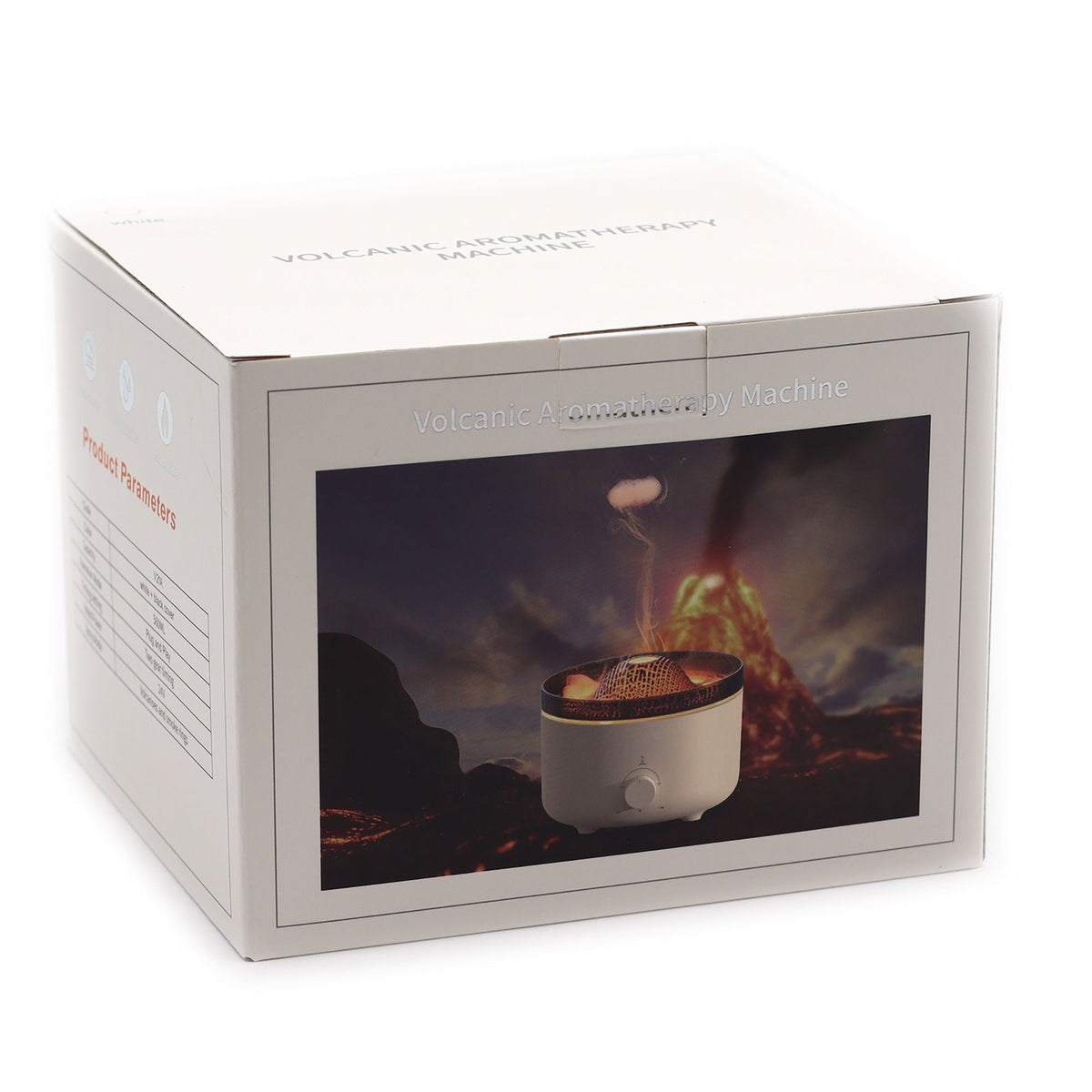 Large Volcano Effect Aroma Diffuser 560ml | Colour Changing LED Humidifier Gift