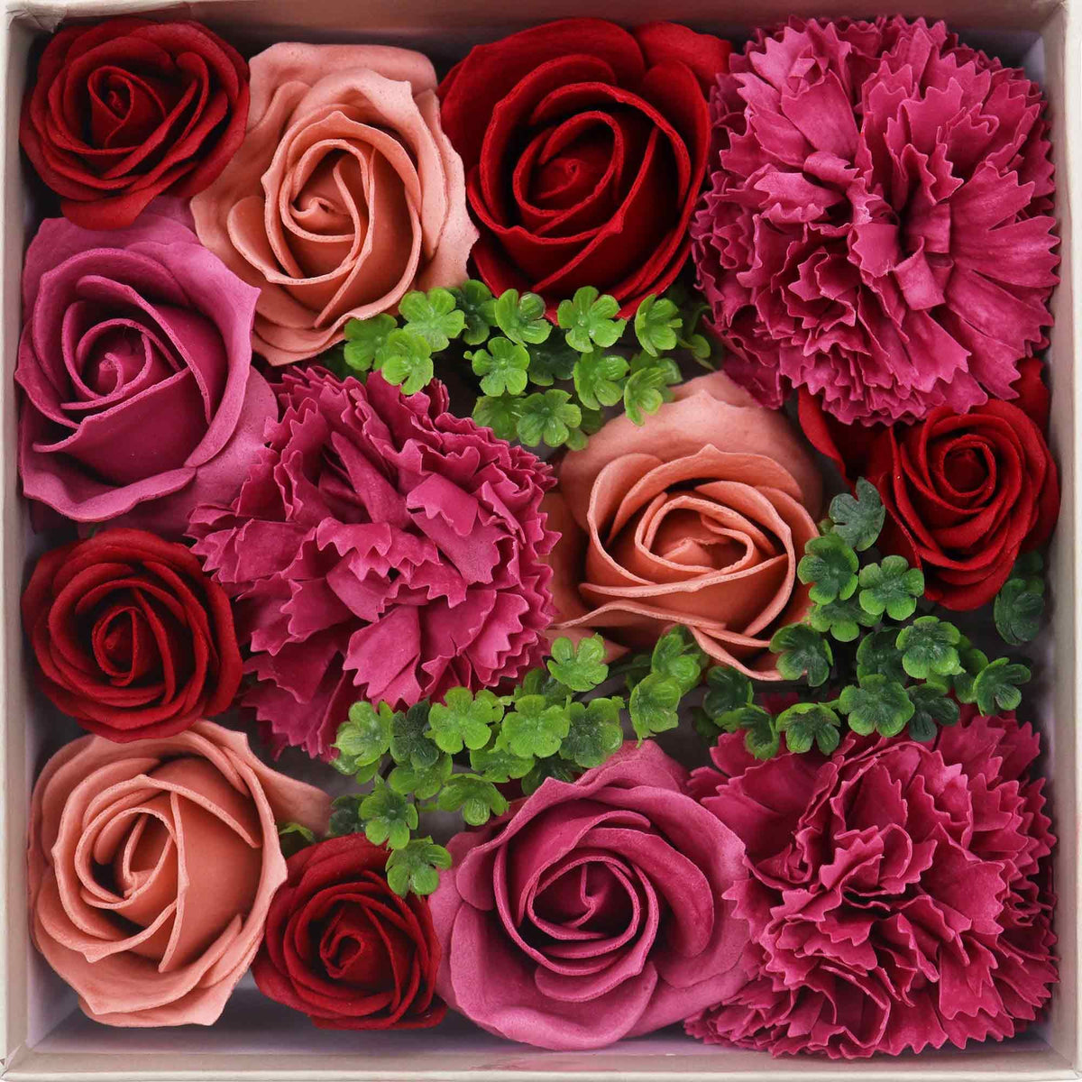 Vintage Roses Square Gift Box | Luxury Floral Gift | Birthday & Anniversary Gift for Her