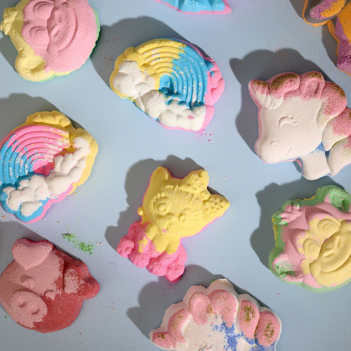 Cat Bath Bomb | Banana | 80g | Fun Vegan Gift for Cat Lovers | Handmade in UK | Stocking Filler