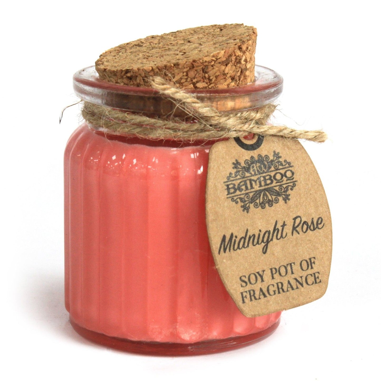 Midnight Rose Soy Candle | Dark Floral Natural Home Fragrance Gift