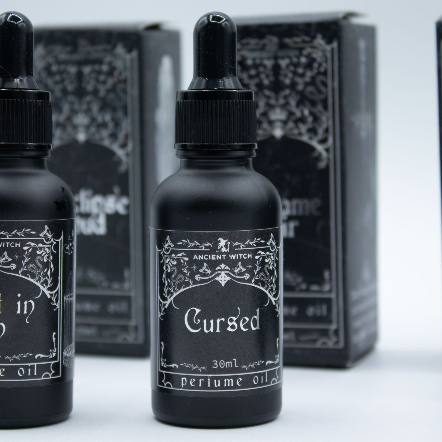 Ancient Witch Cursed Perfume Oil | Dark Spicy Fragrance | Black Pepper & Amber