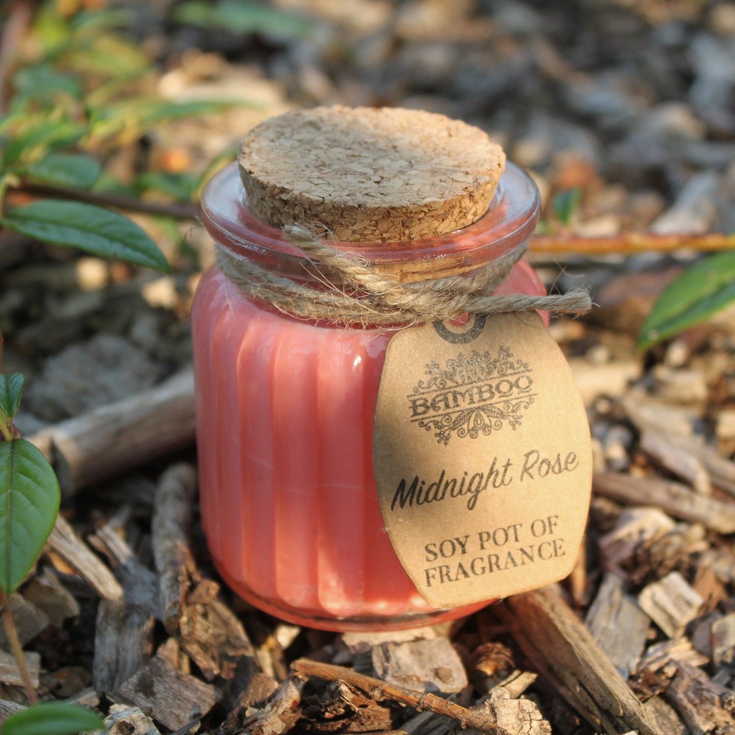 Midnight Rose Soy Candle | Dark Floral Natural Home Fragrance Gift