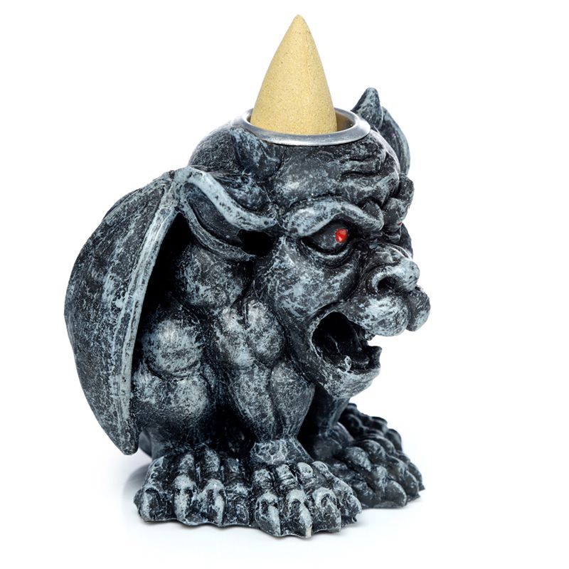 Gothic Gargoyle Backflow Incense Burner | Halloween Home Décor
