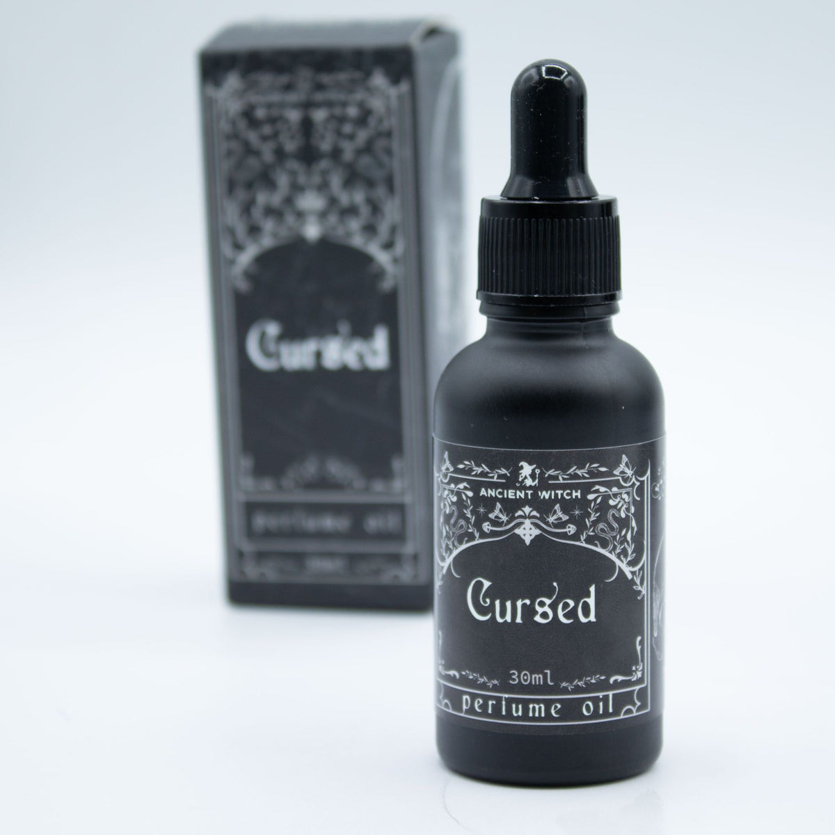 Ancient Witch Cursed Perfume Oil | Dark Spicy Fragrance | Black Pepper & Amber