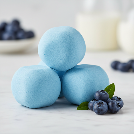 Blueberry Shower Steamers Lifestyle