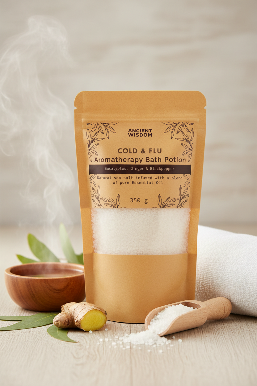 Clear & Breathe Bath Potion Lifestyle