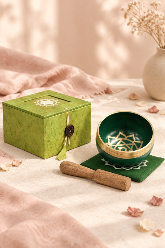 Heart Chakra Singing Bowl social draft