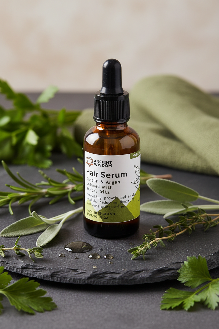 Herbal Organic Hair Serum Lifestyle
