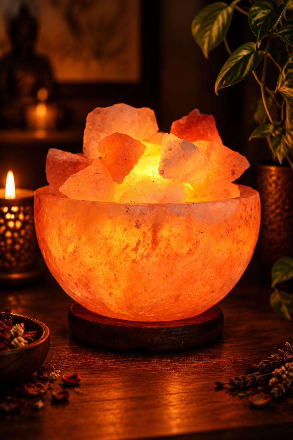 Himalayan Salt Fire Bowl Lifestyle