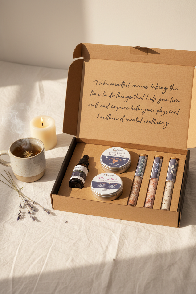 Mindful Moments Self-Care Kit Lifestyle