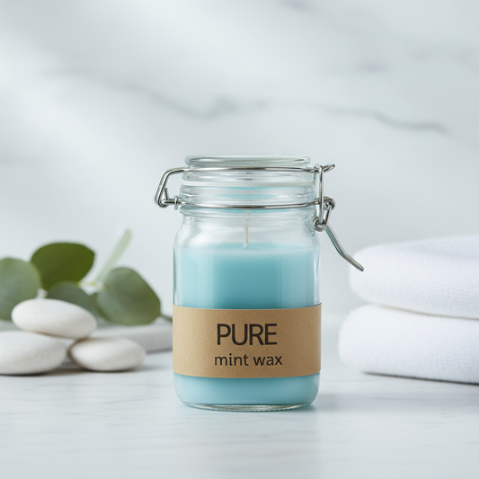 Pure Blue Candle Lifestyle