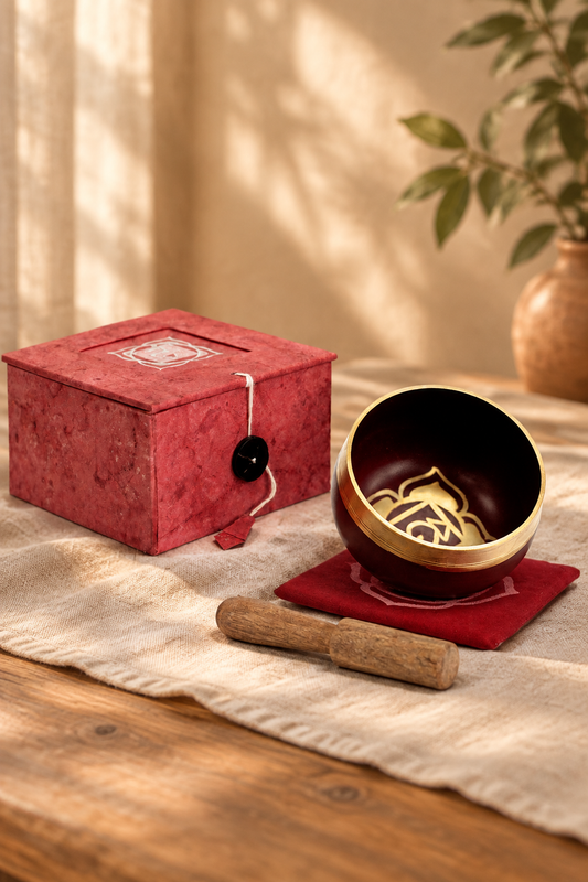 Root Chakra Singing Bowl social draft