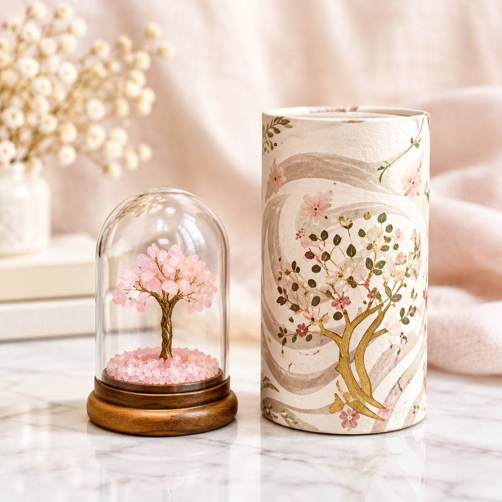 Rose Quartz Dome Garden Background Swap